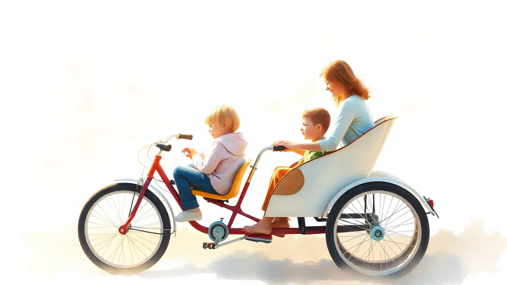 올보르 트라이크, 왜 특별할까요? (watercolor 스타일)