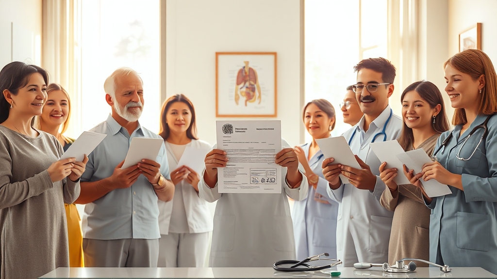 본인부담상한제: 환급 기회 확대 (realistic 스타일)