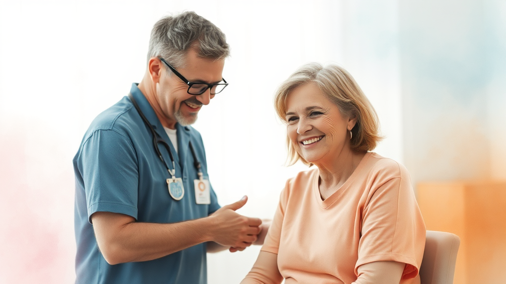 건강보험 적용 조건은? (watercolor 스타일)