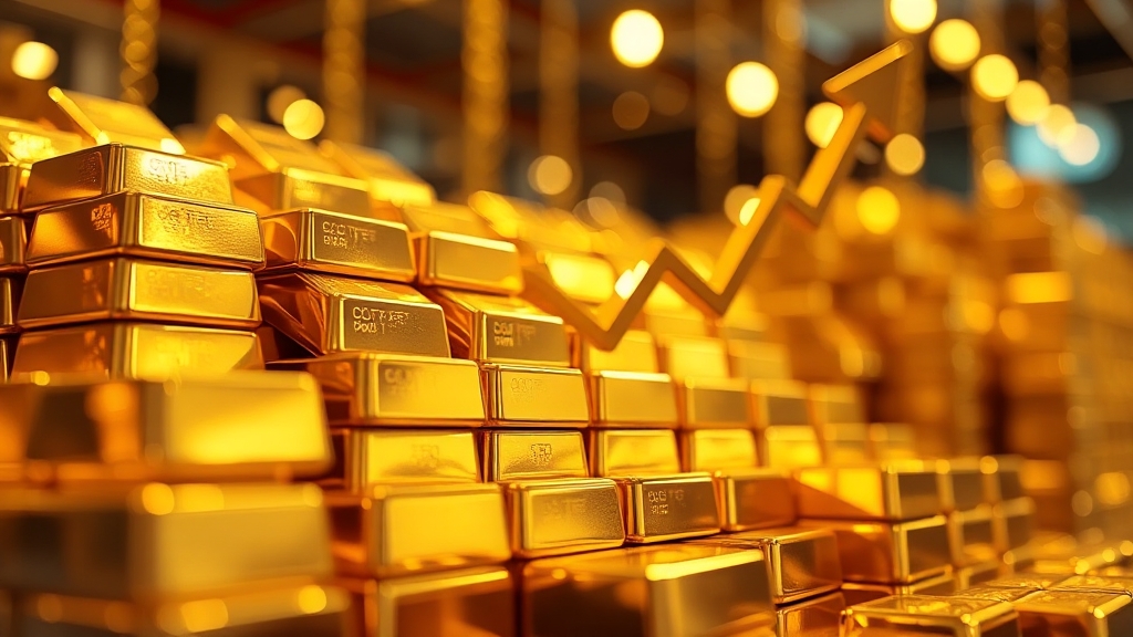 금 시세, 현재는? (realistic 스타일)