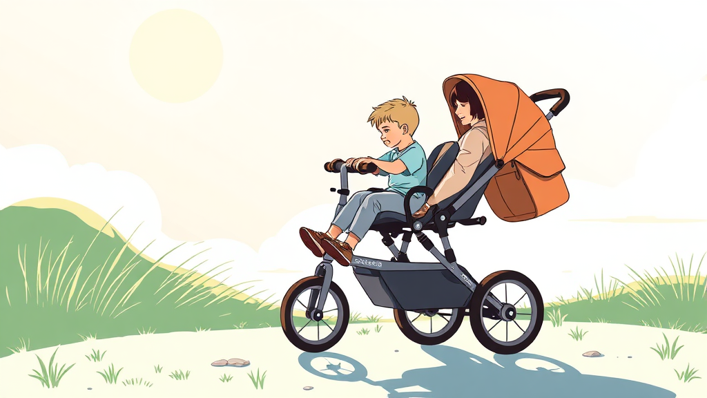 경쟁 제품과 비교: 올보르 트라이크만의 매력은? (illustration 스타일)