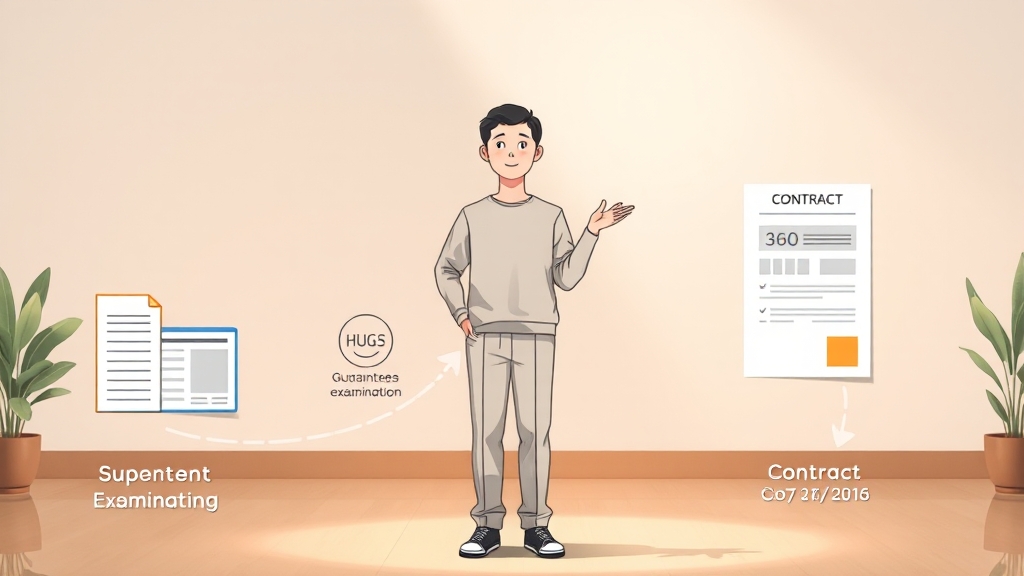 신청 절차, 어렵지 않아요! (illustration 스타일)