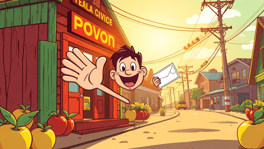 소비쿠폰, 왜 중요할까요? (cartoon 스타일)