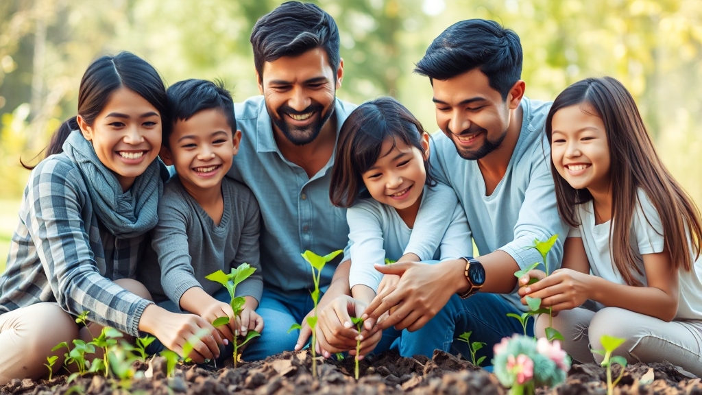 건강가정사의 역할과 업무 (realistic 스타일)