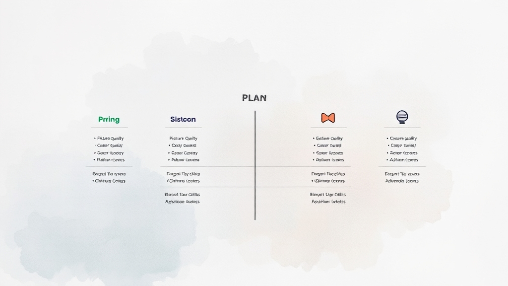 티빙 요금제, 나에게 맞는 건? (watercolor 스타일)