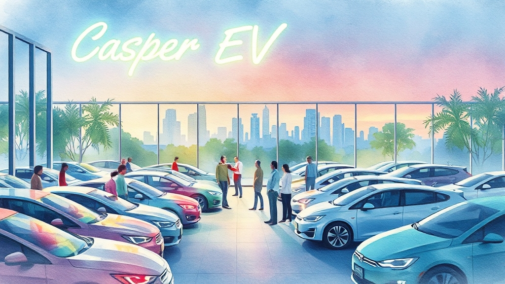 캐스퍼 EV 중고차 가격 & 시장 동향 (watercolor 스타일) (재시도)