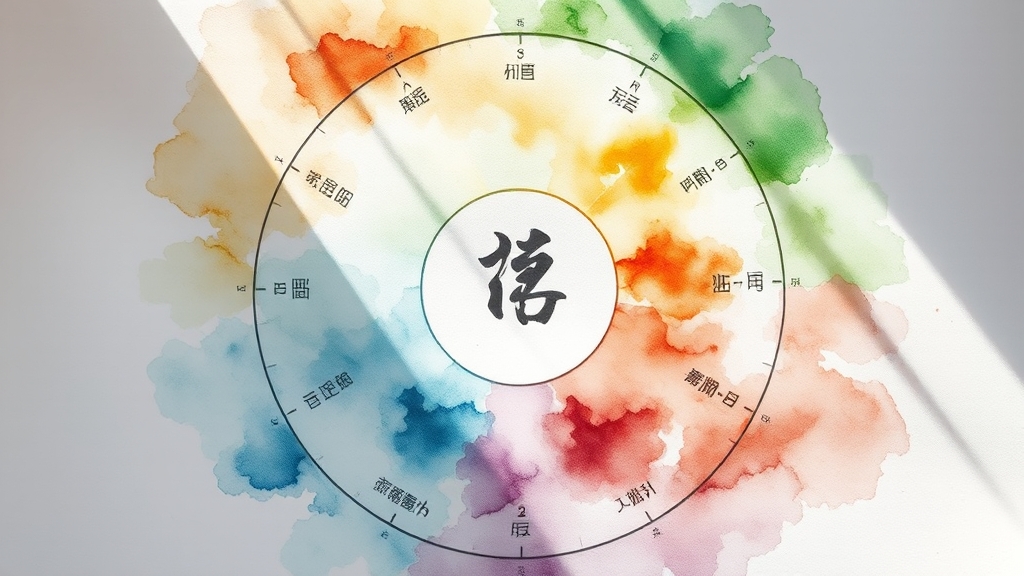 24절기의 구성 알아보기 (watercolor 스타일)