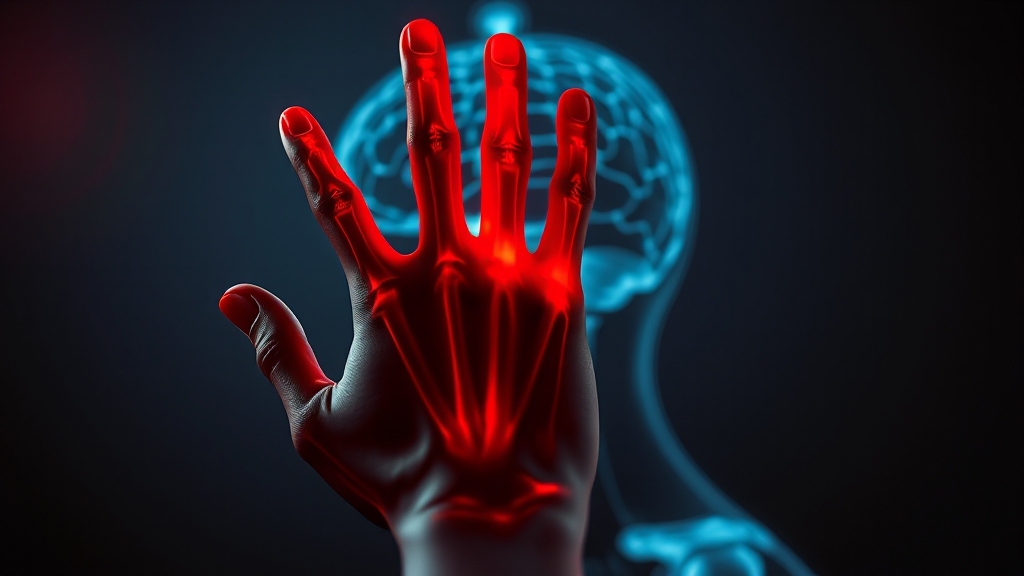 손 저림, 방치하면 위험한 이유 (realistic 스타일)