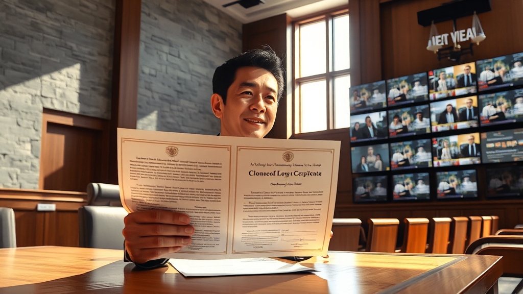 전자소송 시작 전, 이것부터 준비하세요! (realistic 스타일)