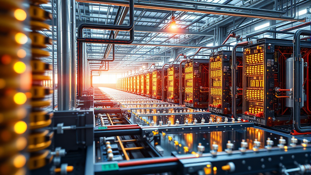 전고체 배터리: 차세대 에너지 혁명, 상용화 로드맵과 핵심 수혜주 총정리 5 전고체 배터리 밸류체인 분석 (realistic 스타일)