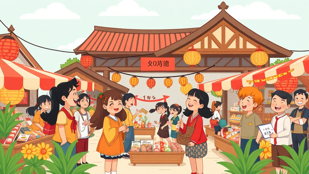 온누리상품권이란? (cartoon 스타일)