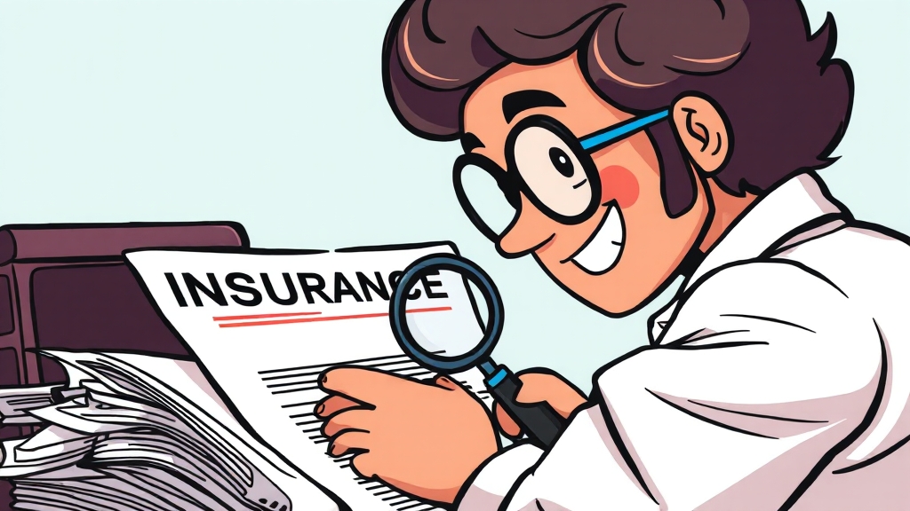 보험 상품, 재검토 및 개선 (cartoon 스타일)