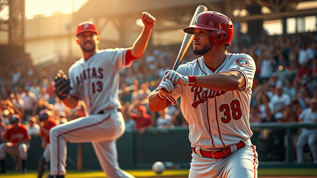 2023 WBC 활약상 (realistic 스타일)