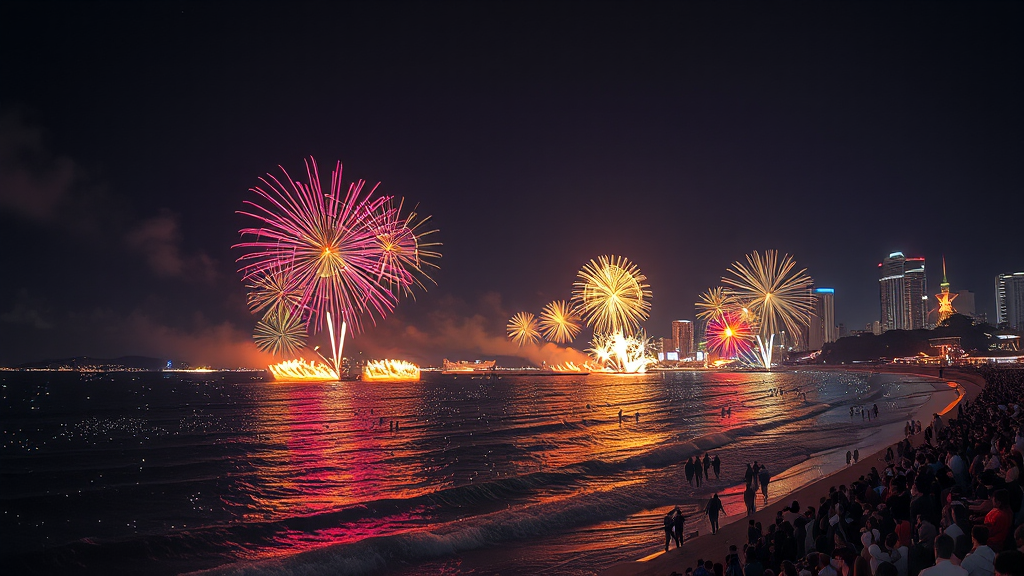 놓칠 수 없는 점등식 (realistic 스타일)