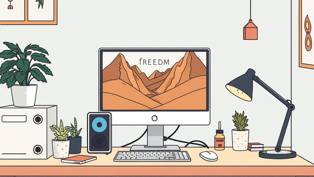 미니 PC, 왜 좋을까? (illustration 스타일)