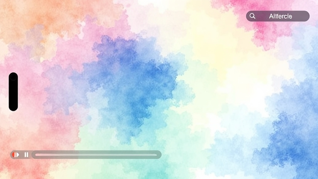 화면 분할 시, 이것만은 알아두세요! (watercolor 스타일)