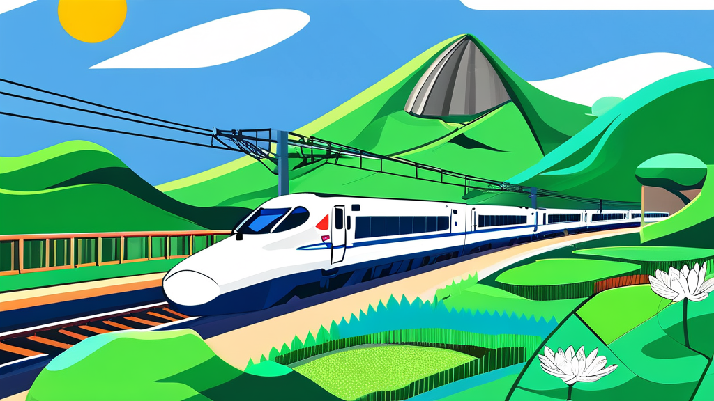 KTX 남해 여행 완벽 가이드: 교통, 숙박, 맛집 총정리 (illustration 스타일)