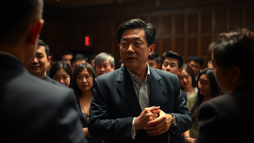 전광훈 목사 구속, 무슨 일? (realistic 스타일)