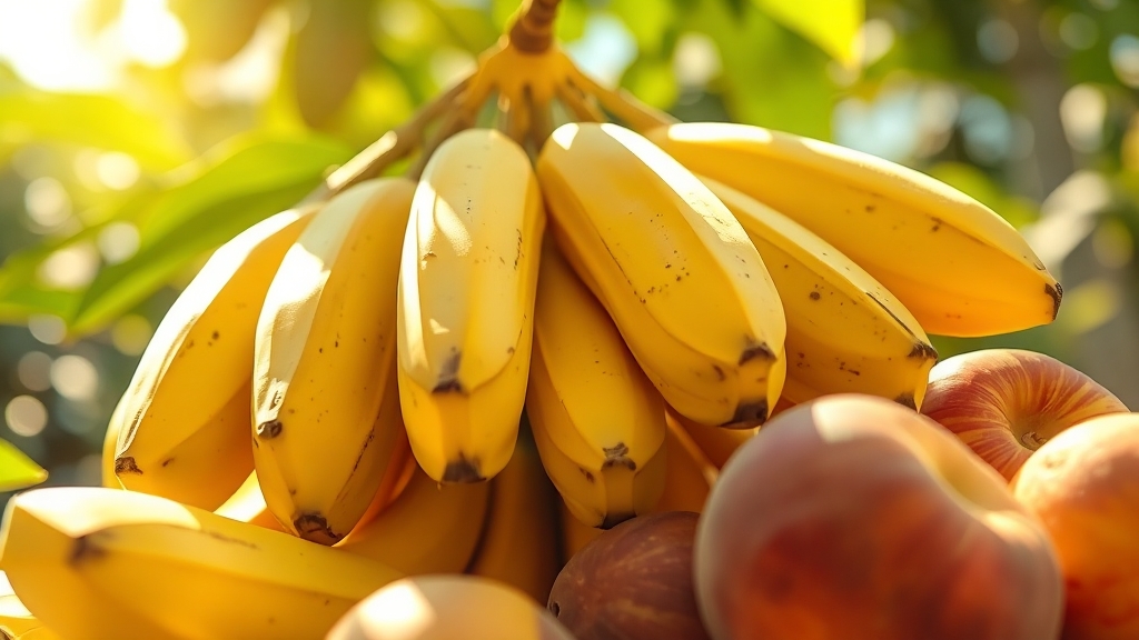 장염에 좋은 과일: 섭취 방법 & 주의사항 (realistic 스타일)