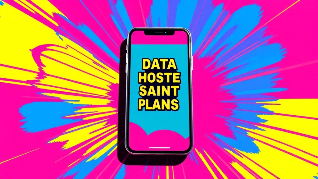 요금제 & 혜택, 파헤치기! (popart 스타일)