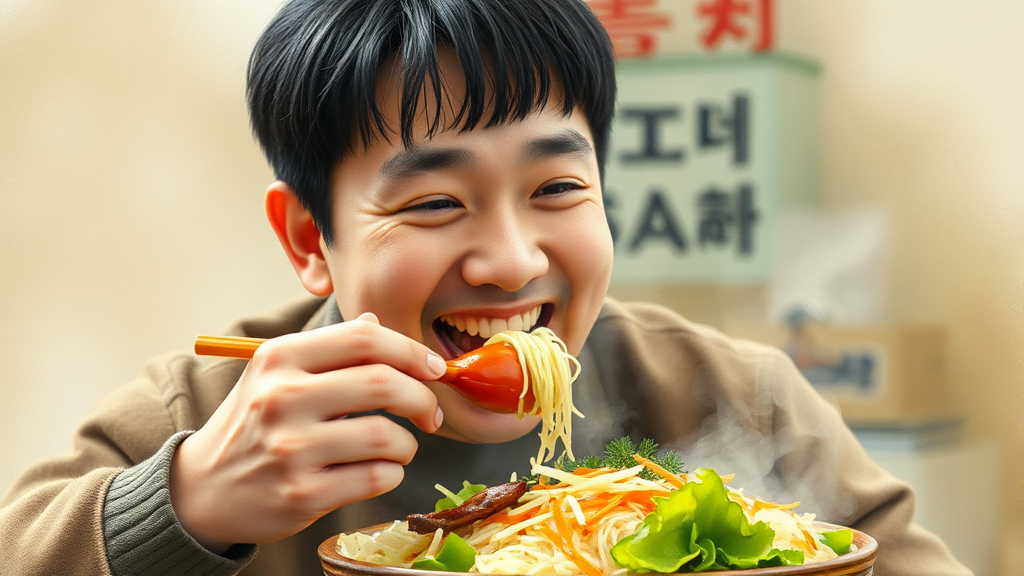 온라인 반응과 ‘강호동네 서점’ 이야기 (watercolor 스타일)