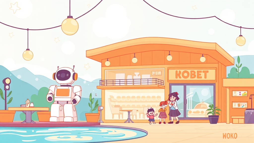 부대시설, 뭐가 있을까? (illustration 스타일)