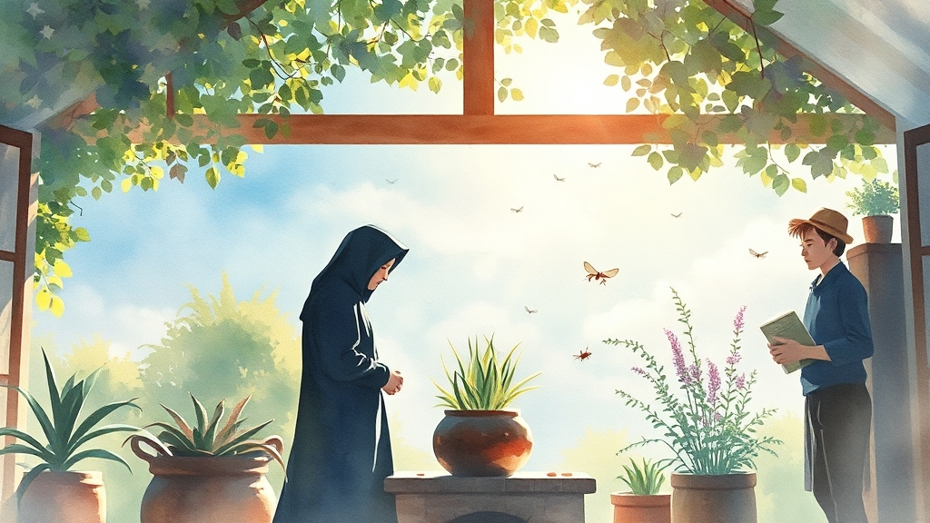 러브버그, 생활 속 실천 요령 (watercolor 스타일)