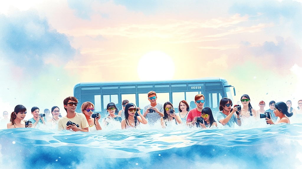 현장 이용 꿀팁 & 주의사항 (watercolor 스타일)