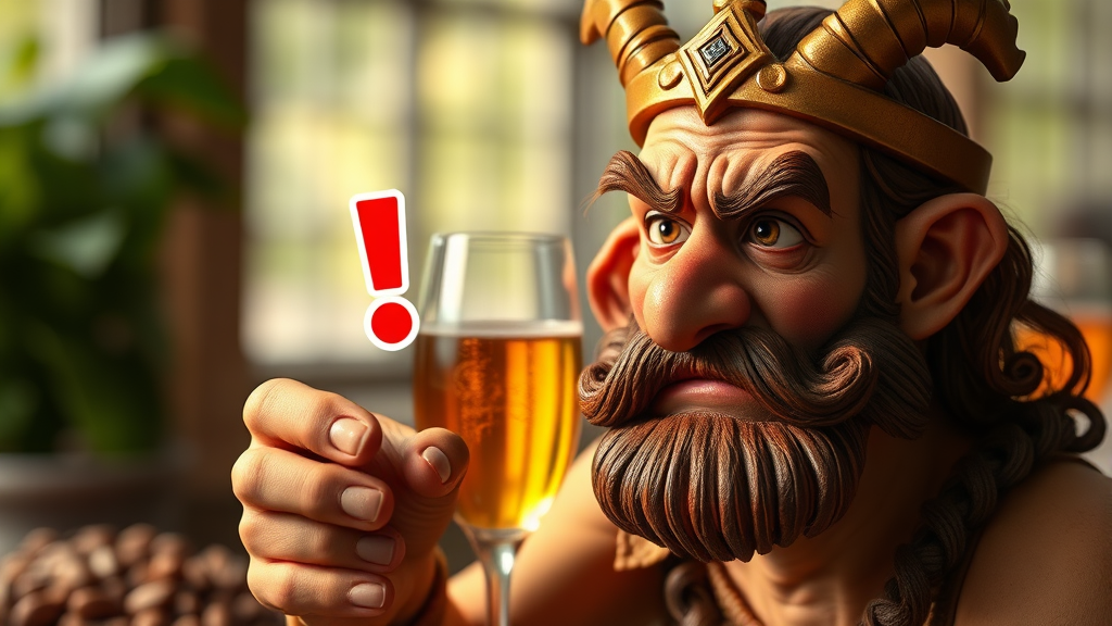 섭취 시 주의사항: 부작용 및 섭취량 (realistic 스타일)