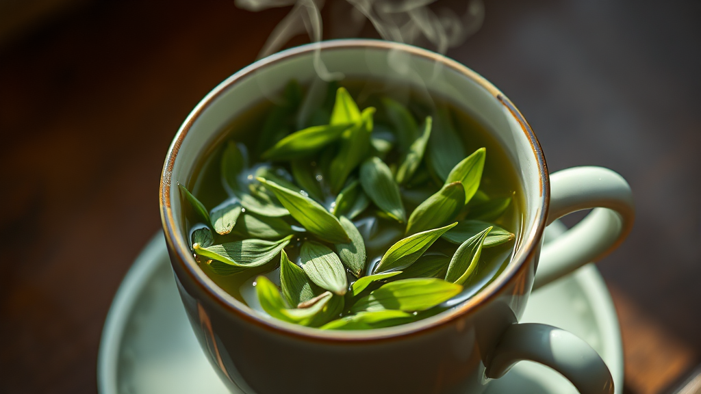 물 대신 차를 마시는 이유