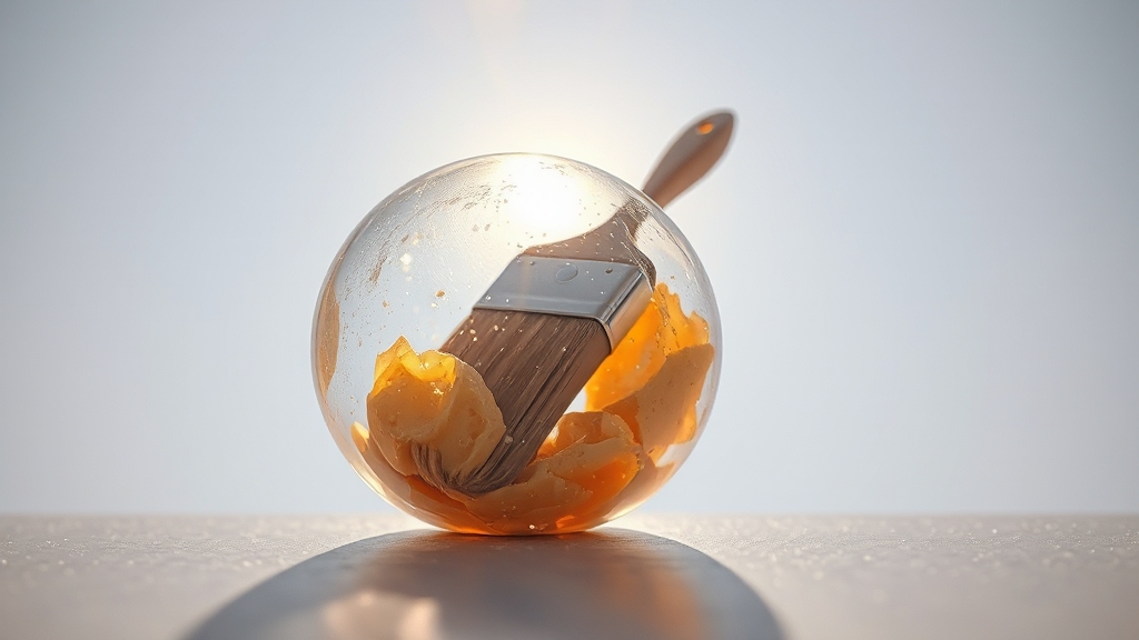 황변 제거 과정 가이드 (illustration 스타일)