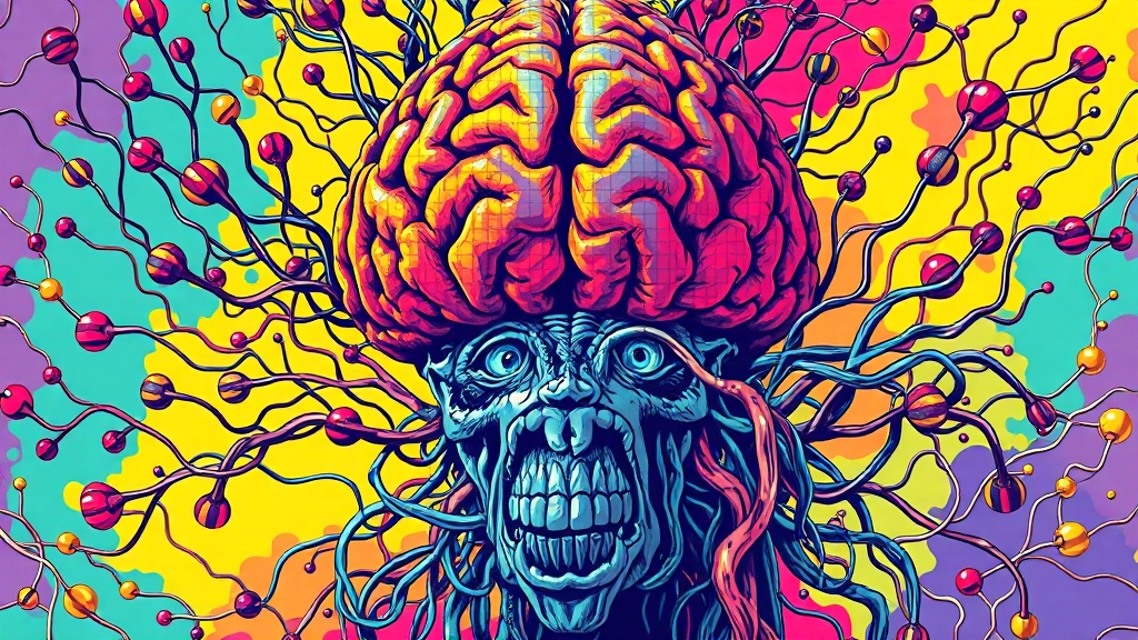 조울증, 원인은 무엇일까요? (popart 스타일)