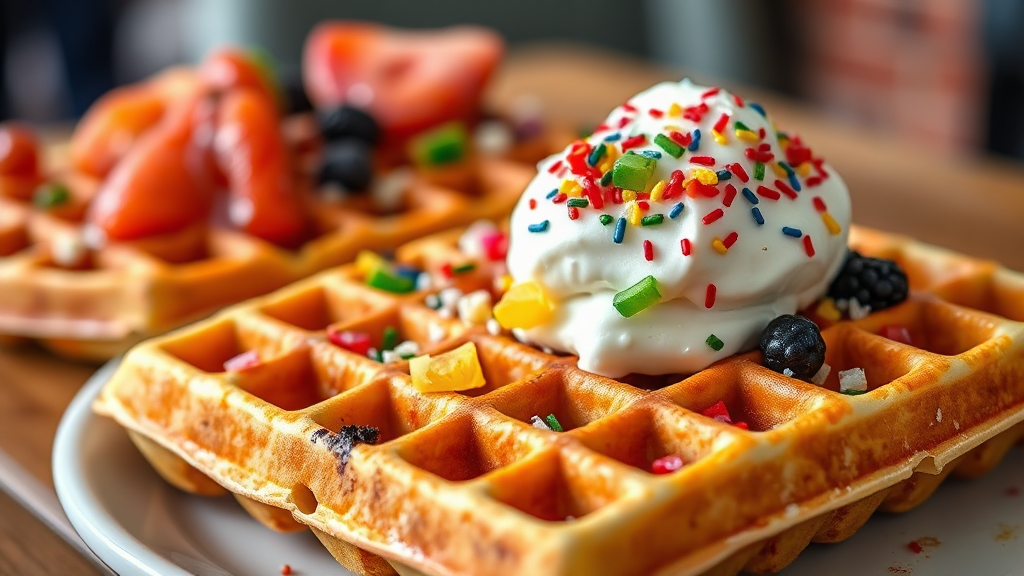 와플대학, 어떤 곳? (realistic 스타일)