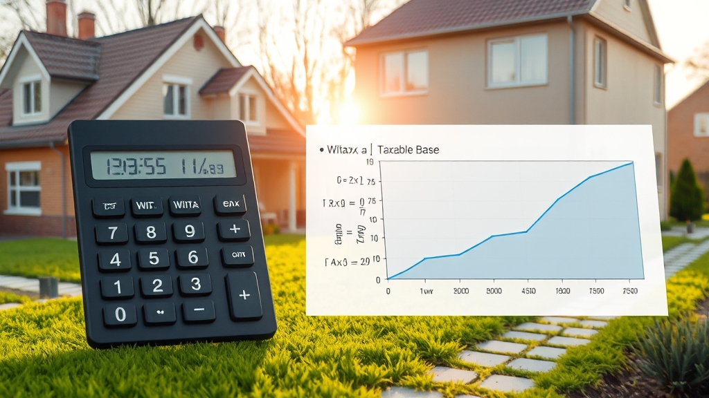 재산세 계산법 완벽 분석 (realistic 스타일)