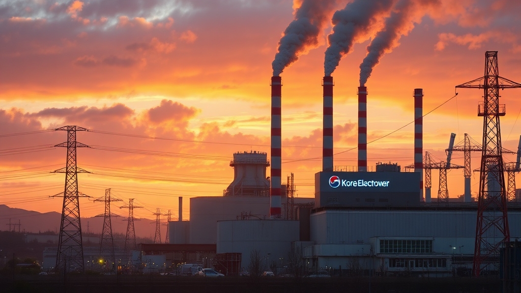 전기요금, 투자, 그리고 국민 경제에 미치는 영향 (realistic 스타일)