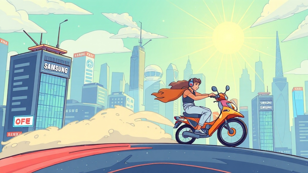 국내 반도체 기업, 웃을 수 있을까? (cartoon 스타일)