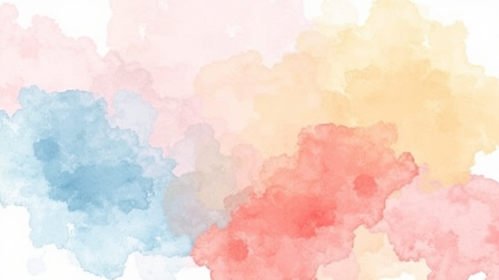 마무리 (watercolor 스타일)