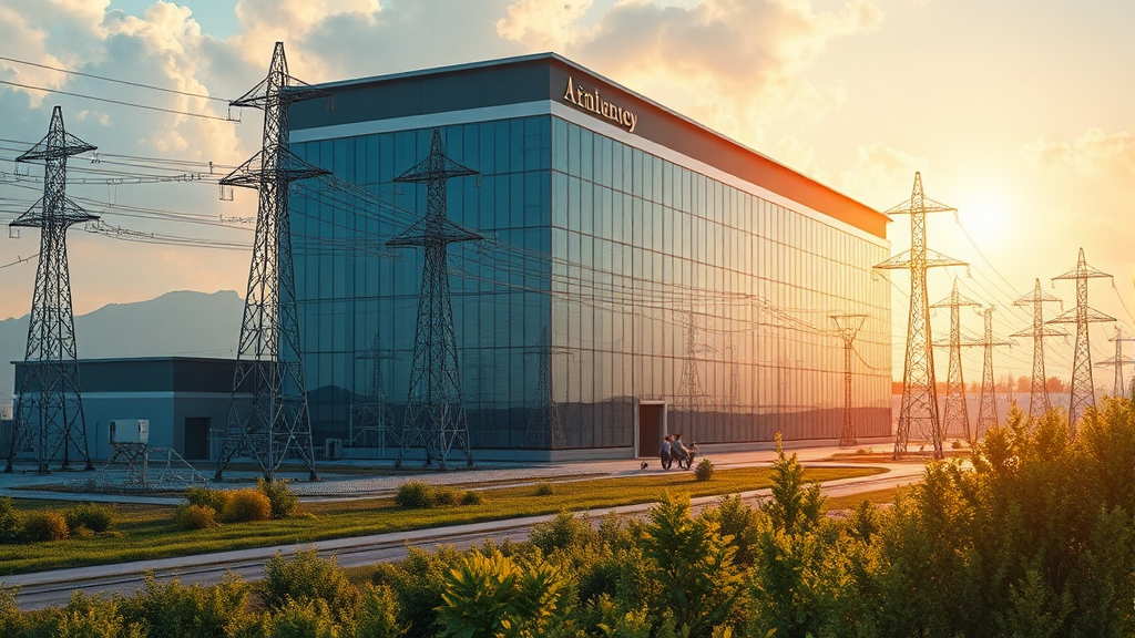 AI 시대 전력 수요 급증, SMR이 대안이 될 수 있을까? (realistic 스타일)