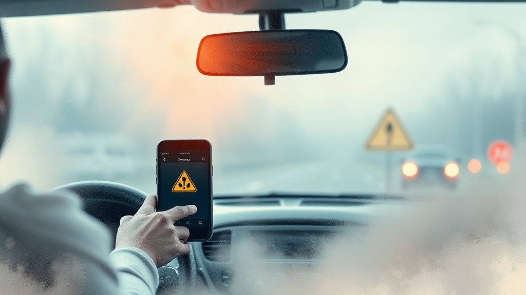 주정차 단속 알림 서비스, 이것만은 꼭 알아두세요! (watercolor 스타일)