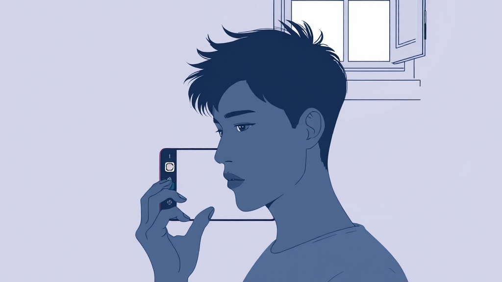 카메라 무음 설정 방법 (illustration 스타일)
