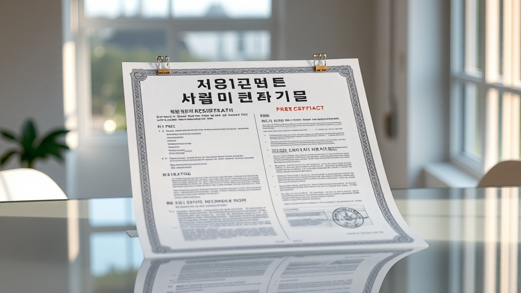 계약 전 필수 점검 사항 (realistic 스타일)