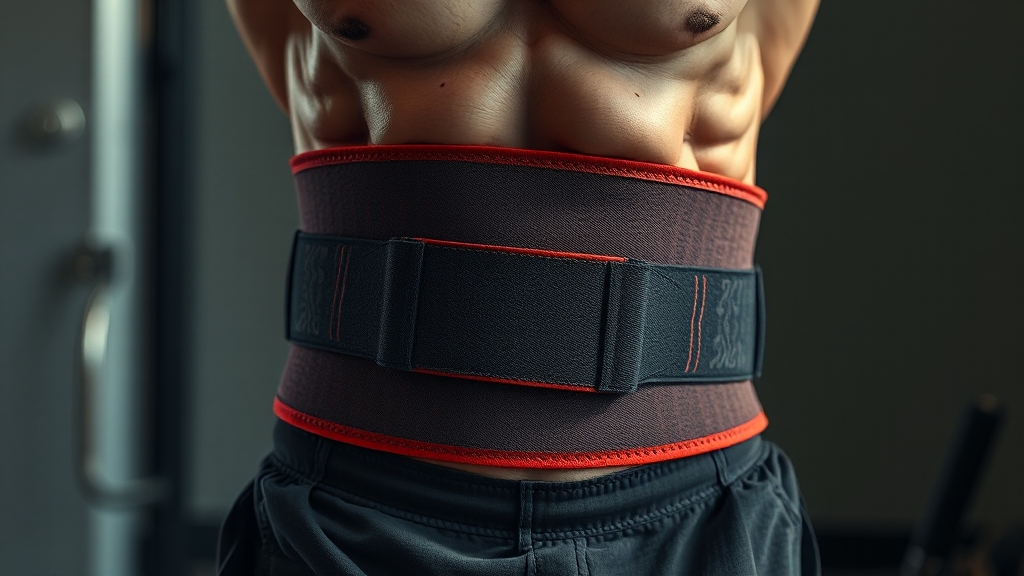 올바른 벨트 사용법 (realistic 스타일)