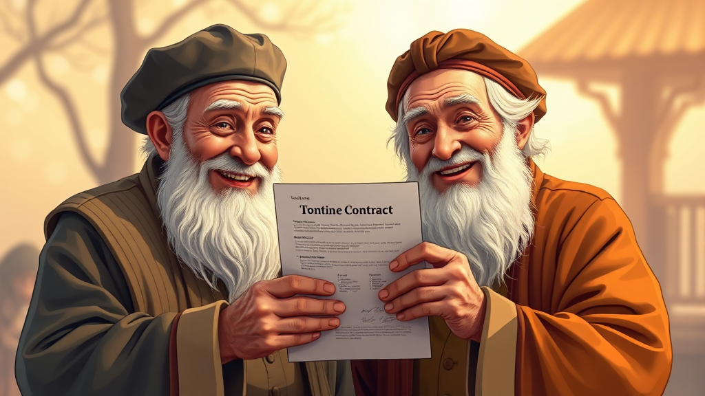 톤틴(Tontine) 연금 완벽 분석 10 결론 (realistic 스타일)