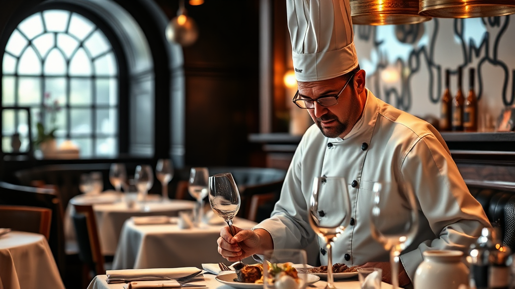 맛집 탐험 결론 (realistic 스타일)