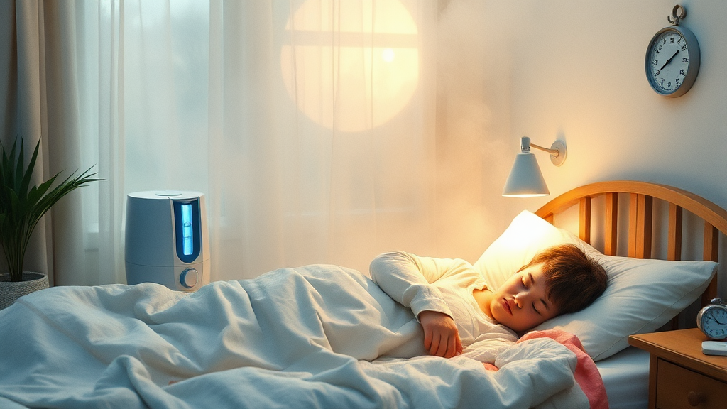 겨울철 불면증 완벽 극복 가이드 4 침실 환경 최적화 방법 (watercolor 스타일)