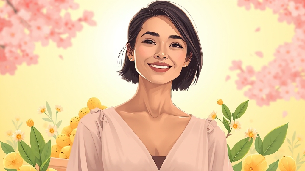 제품 정보: 성분, 효능, 특징 (illustration 스타일)