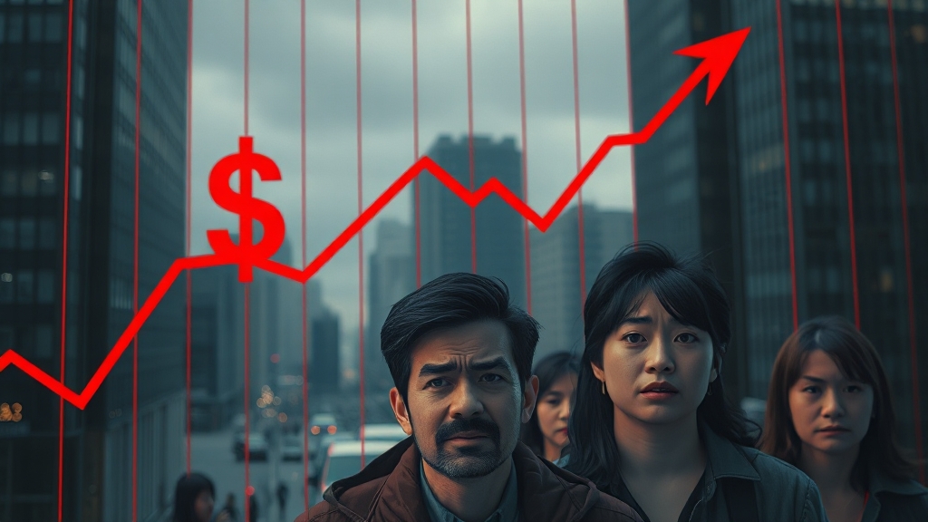 환율 상승, 왜 오르는 걸까? (realistic 스타일)