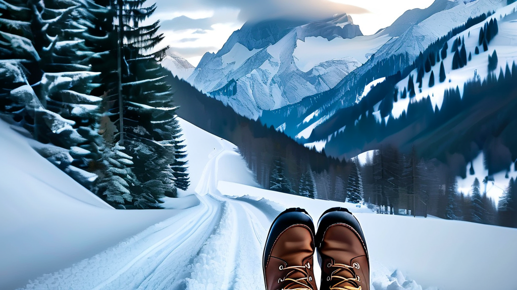 5월 알펜루트 날씨와 기온 정보 (realistic 스타일)