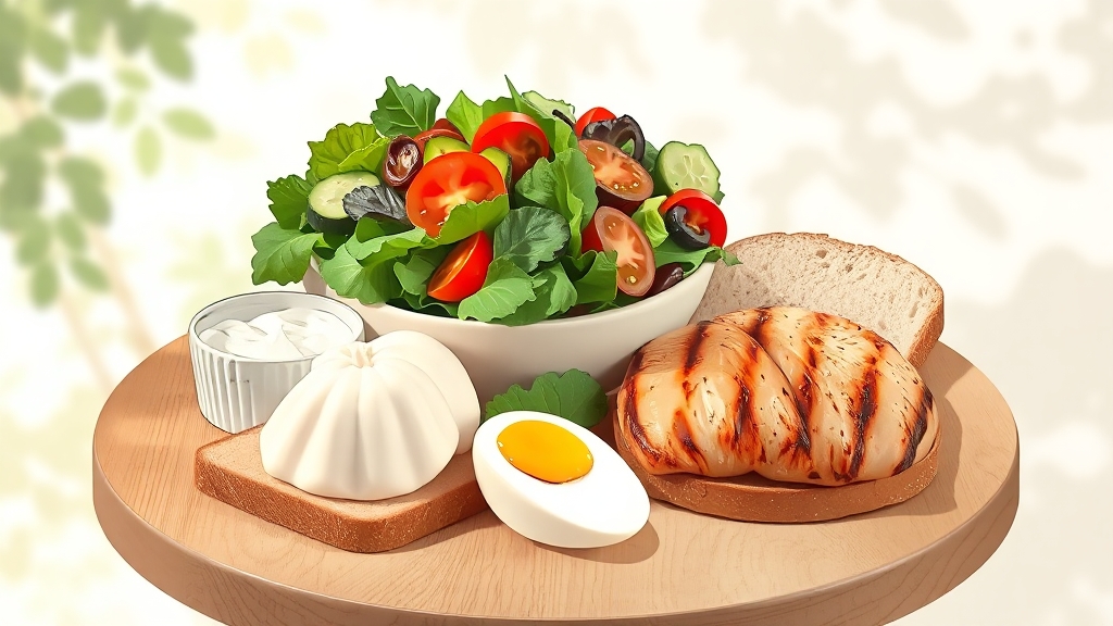 크림 치즈, 찰떡궁합 음식은? (illustration 스타일)