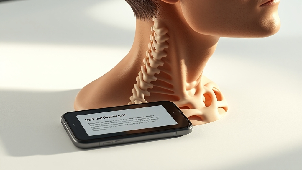 거북목, 왜 문제일까요? (realistic 스타일)